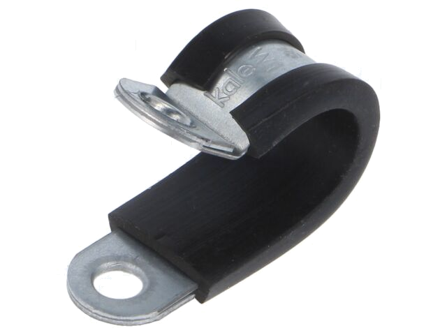 Bevestigingsbeugel; Øbundel: 16mm; W: 15mm; staal; Ømont.op: 6,4mm Bevestigingsbeugel; Øbundel: 16mm; W: 15mm; staal; Ømont.op: 6,4mm